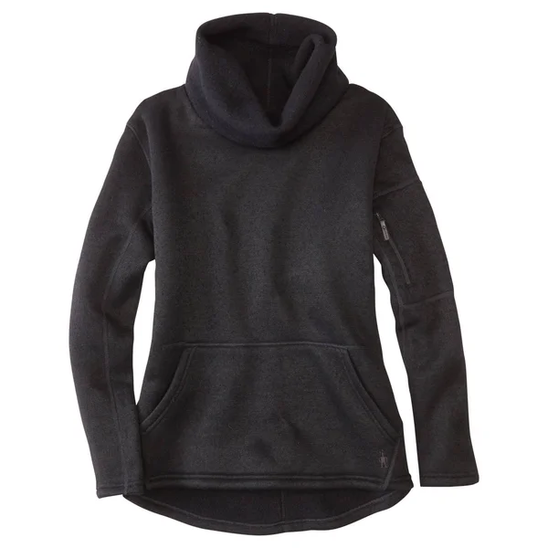 Smartwool Hudson Trail Pullover Fleece Sweater - Women's Black - XL