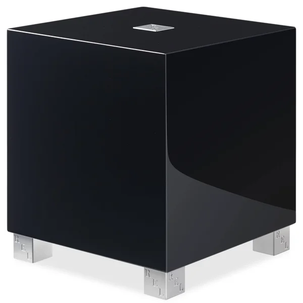 Rel Acoustics T/5i Subwoofer, 8 inch Down-Firing Driver, Arrow Wireless Port, High Gloss Black