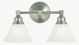 Framburg 2422 BN/CM 2-Light Brushed Nickel Taylor Sconce