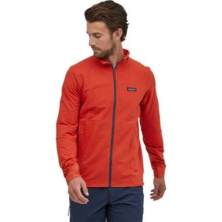 Patagonia R1 TechFace Fleece Jacket - Men's Hot Ember, M