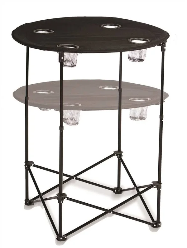 Picnic Plus Scrimmage Tailgate Table - Black