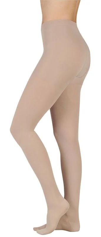 Juzo 2001 Soft Pantyhose w/ Open Toe & Open Crotch-Size III-Beige