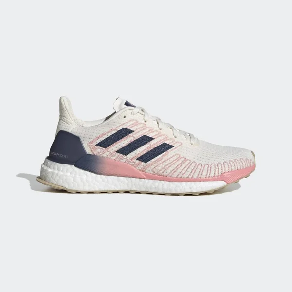Adidas SolarBoost 19 Shoes Chalk White 5 - Womens Running Shoes
