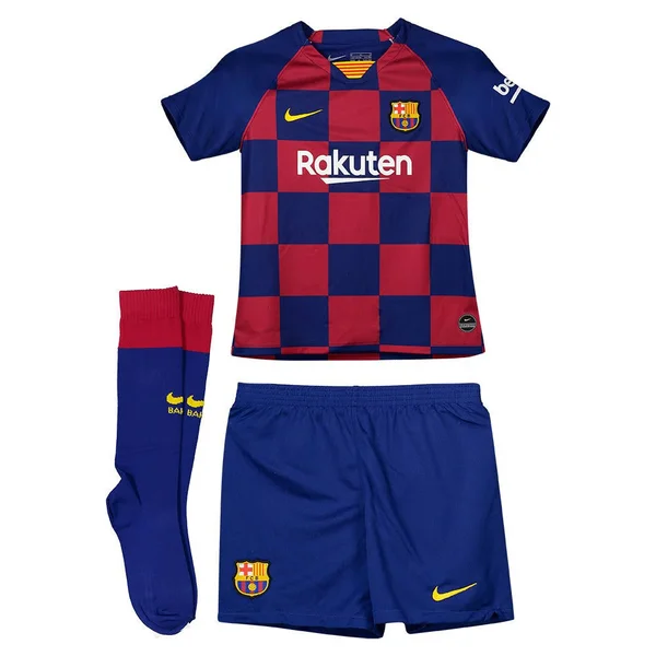 Youth Nike Royal Barcelona 2019/20 Home Replica Jersey Kit Set