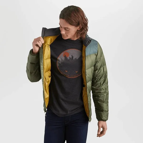 Outdoor Research Men's Transcendent Down Hoody - XL - Storm