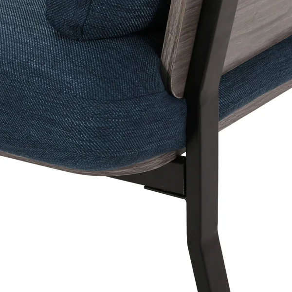 Christopher Knight Home Abigail Mid-Century Modern 3 Seater Wood Frame Sofa - Charcoal, Gray, Black