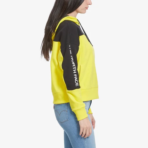 The North Face Women's Graphic Collection Hoodie - Small - TNF Lemon, TNF Black