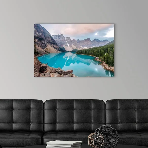 Moraine Lake, Banff National Park, Alberta, Canada, Canvas Wall Art, 36x24, Great Big Canvas