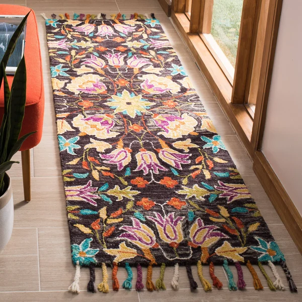 Safavieh Aspen APN115Z 8& x 10& Black - Purple Rug