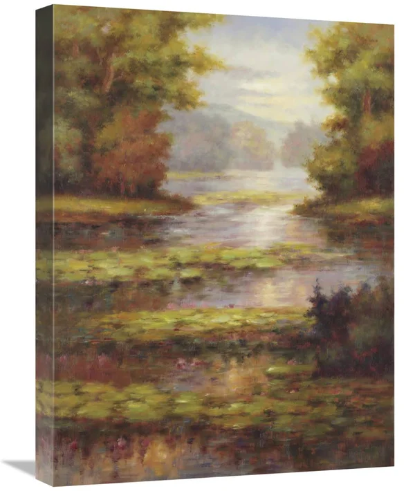 18 x 24 in. Lily Pond Art Print - Paulsen MI1314003
