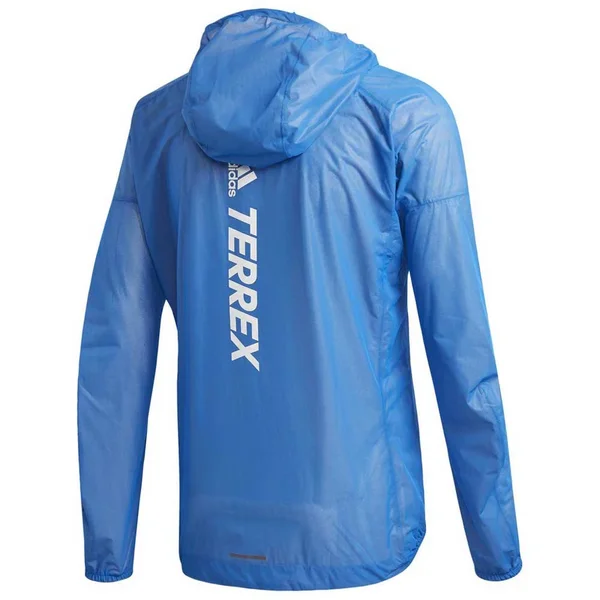 Adidas Terrex Agravic Waterproof Jacket - Blue - x Small