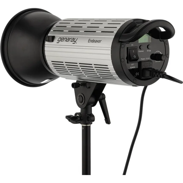 Genaray Endeavor ML-33K Daylight LED Monolight Heads/ Heads/Lights Head Style, 1, Balanced, 5600K, Umbrella Mount, AC/DC Power