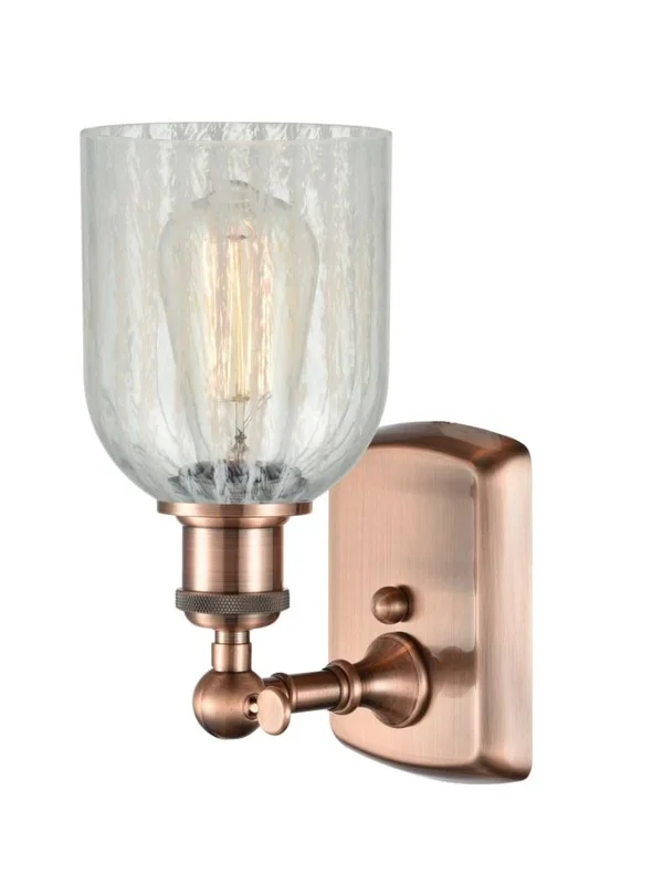 Innovations Lighting-Caledonia 1 Light Sconce-516-1W-WPC-G257, 6 x 4.5 x 0.75