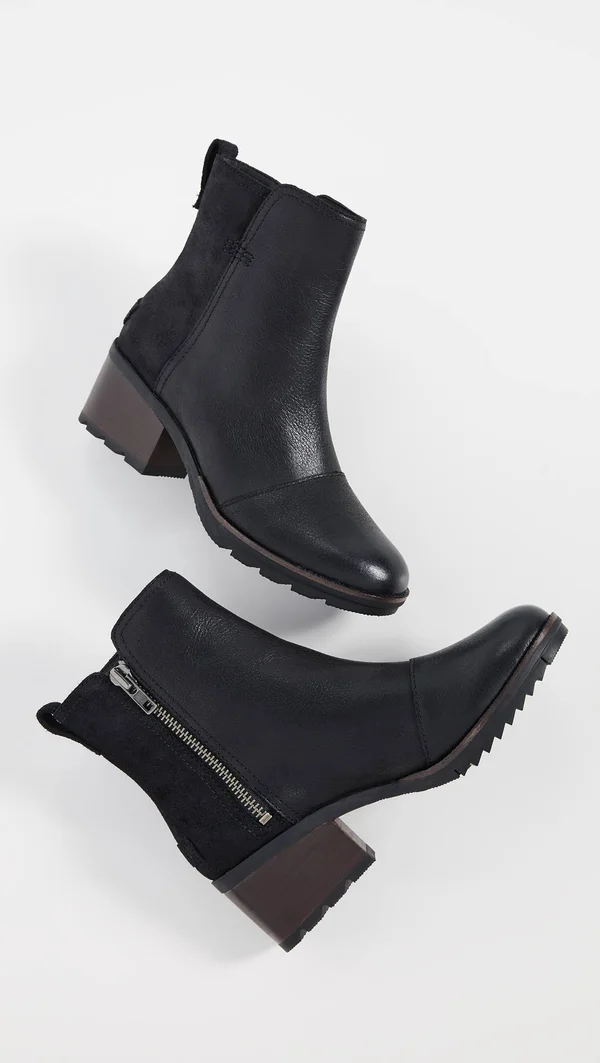 Sorel Cate Bootie - Women's Black, 7.5