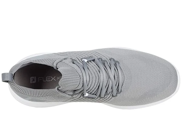 FootJoy Flex XP Spikeless Golf Shoes - Grey 8.5 X-Wide