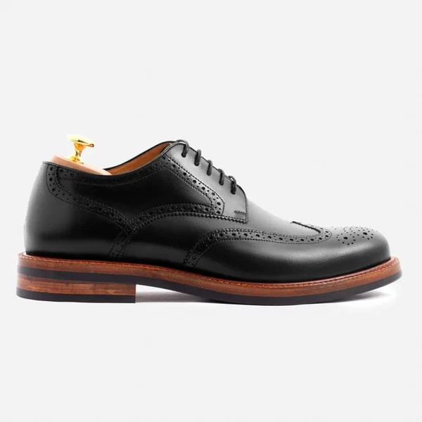 Beckett Simonon Kent Wingtips - Black, Size 11, Men's Casual Shoe