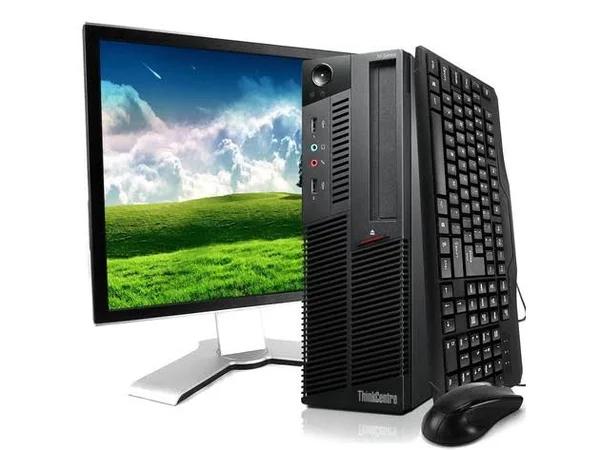 Lenovo M91 ThinkCentre Desktop Computer Intel Core i5 3.2GHz 8GB Ram 500GB HDD Windows 10 Home Includes Bluetooth - WIFI, 19in LCD
