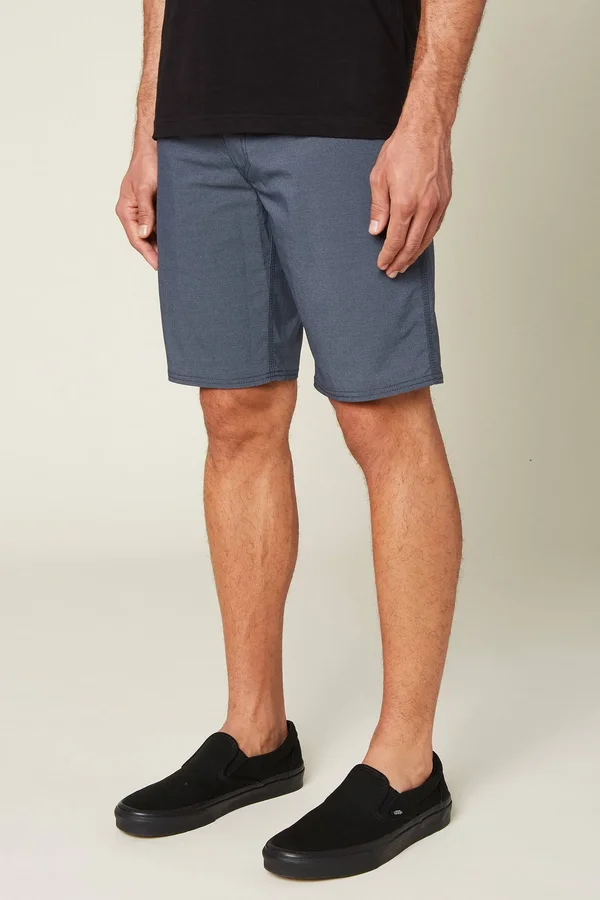O&Neill Men's Stockton Hybrid Shorts - Blue, 36