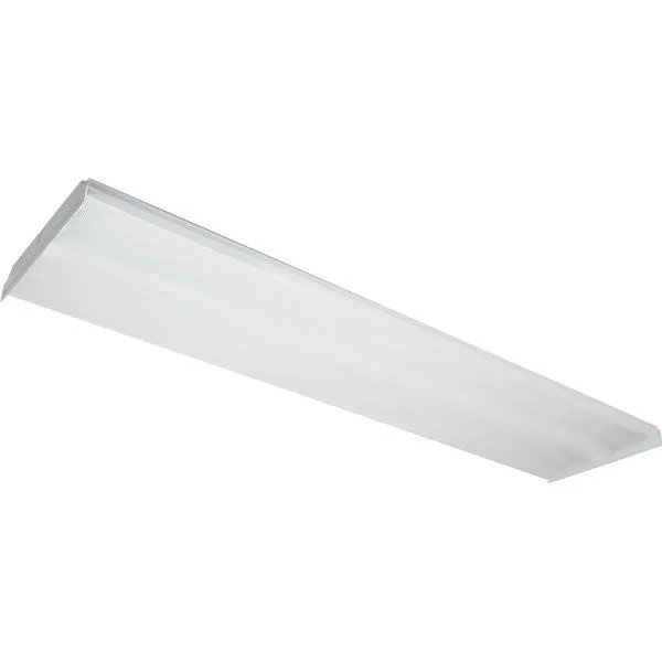 4' LED Wrap w/ 52W, White Acrylic Lens in White Steel Housing 326726