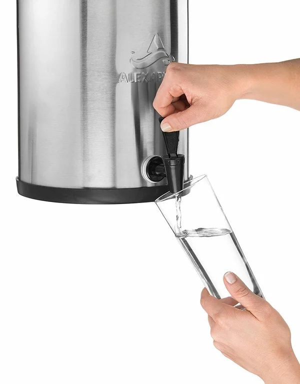 Alexapure Pro Stainless Steel Water Filtration System 5, 000 Gallon