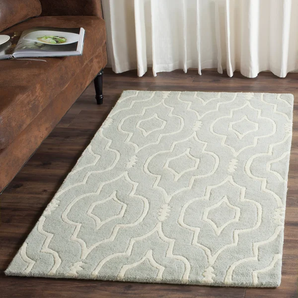 Safavieh 3& x 5& Chatham CHT736E Grey - Ivory Rug
