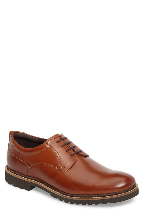 Rockport Men's Marshall Plain Toe Oxford - Size: 11.5, Brown