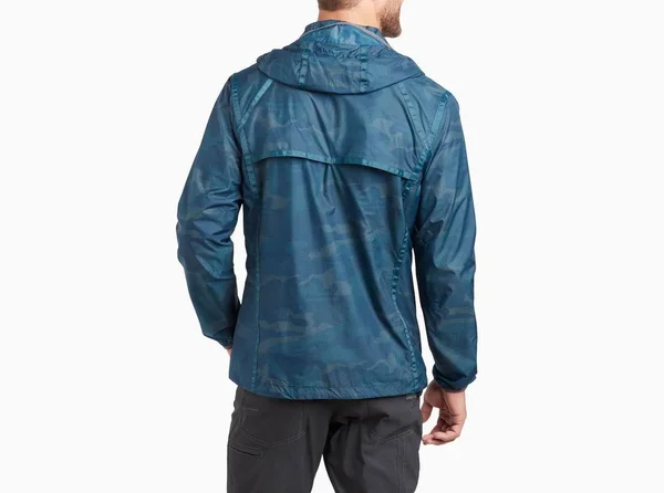 Kuhl Parajax Anorak - Men's Blue Camo - XXL