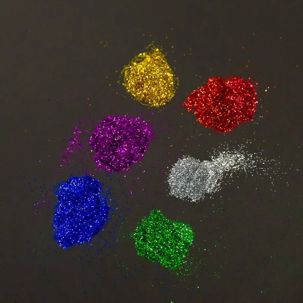 Bazic 8g, 0.28 oz. 4 Primary Color Glitter Shaker