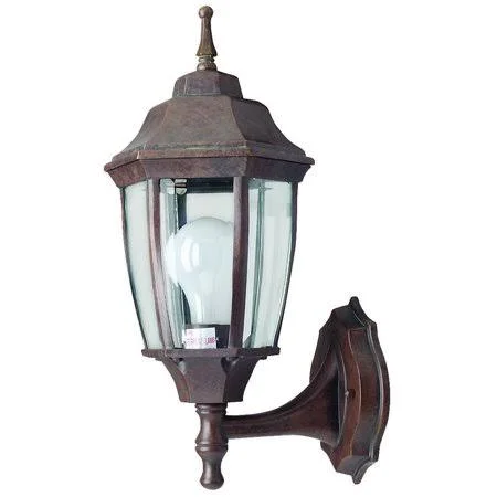 Boston Harbor BRT-BPP1611-RB3L Fixture Porch WLMT 1Lt Rstcbrn - Size: One Size