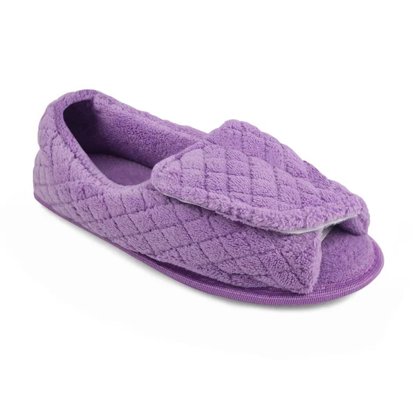 Muk Luks Women's Micro Chenille Adjustable Slippers - Lavender - Size:S