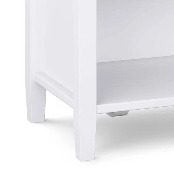 24x22 Norfolk Solid Wood Nightstand White - Wyndenhall