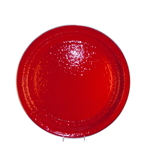 RR21 Solid Red Medium Serving Tray