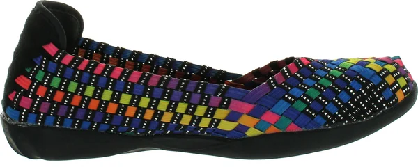 Bernie Mev Women's Catwalk Slip-On Flats Shoes - Black Multi