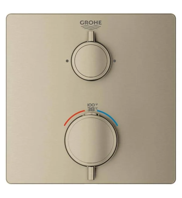 Grohtherm Dual Function 2-Handle Thermostatic Trim Grohe 24111000