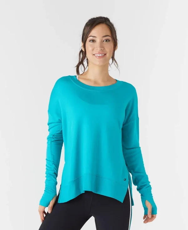 Glyder Lounge Long Sleeve: White, M, White