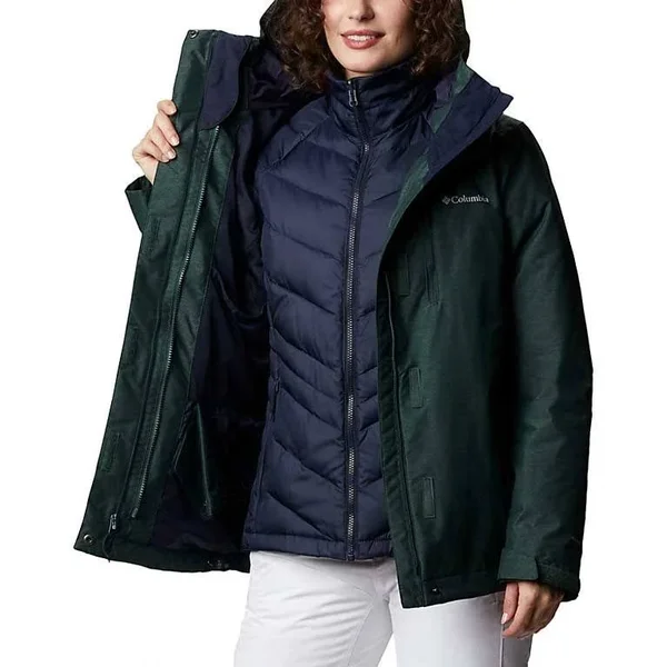 Columbia Whirlibird IV interchange Jacket - Women's Cirrus Grey Crossdye - XL