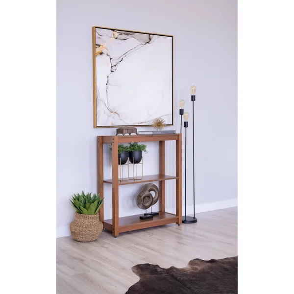 Global Furniture USA Hazelnut 3 Shelf Bookcase