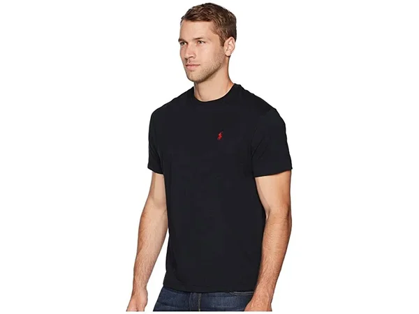 Polo Ralph Lauren Men's Classic Fit Crew Neck T-Shirt - Black