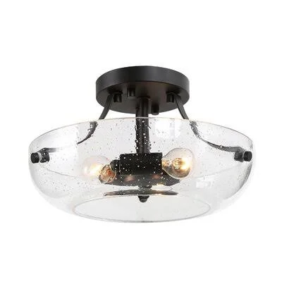 Bitner 3-Light 11x22 Semi Flush Mount Longshore Tides