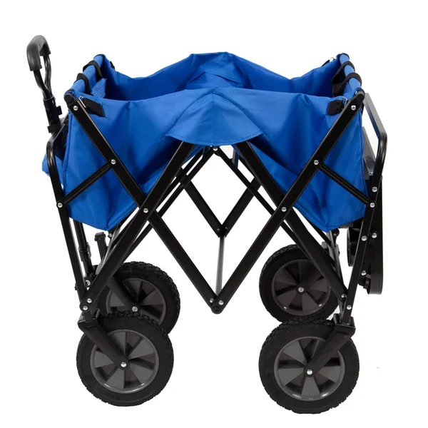 Mac Sports Folding Garden Utility Wagon with Table - Blue