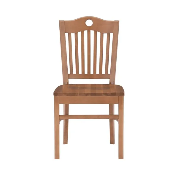 Linon Kelso Solid Wood Set of Two Chairs in Brown - CYMX2420