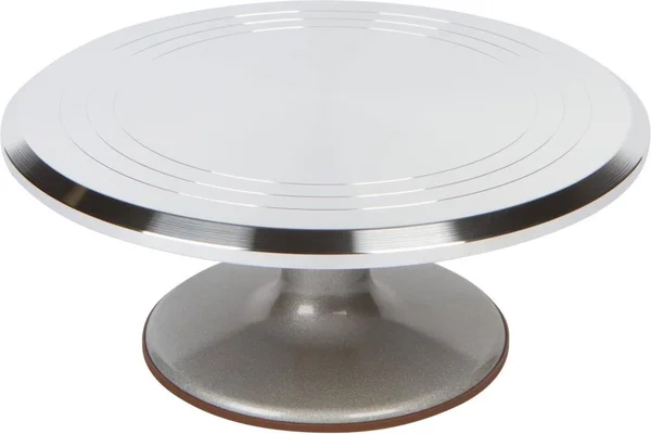 Trademark Innovations 12x22 Revolving Cake Decorating Turntable Stand - Professional Aluminum and Non-Slip (Set of 3) - CAKE-TUR