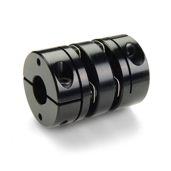 Ruland DCD36-1 1/8x22-24MM-A, 1 1/8x22 x 24mm Double Disc Coupling, Aluminum, Clamp Style, 2.250x22 (57.2mm) OD, 3.080x22 (78.2m