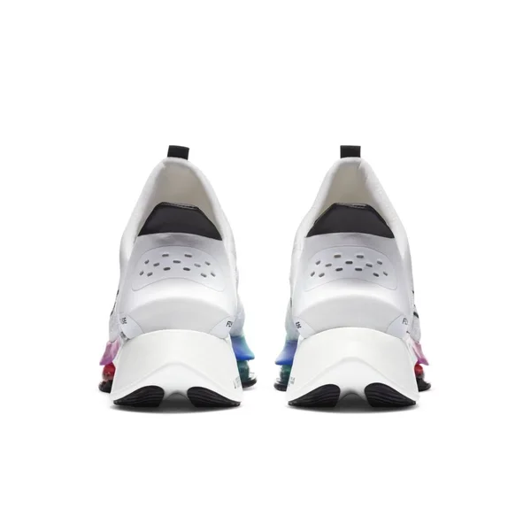 Nike Air Zoom Tempo Next% Flyease White Flash Crimson - Size 8.5 Men