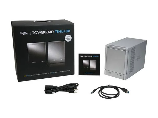 Sans Digital TowerRAID TR4U+ Hard drive array - 4-bay