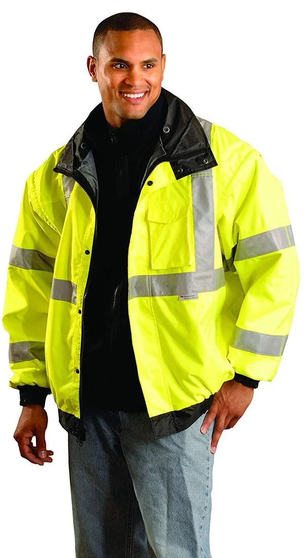 Occunomix Polyester Bomber Jacket Medium Yellow