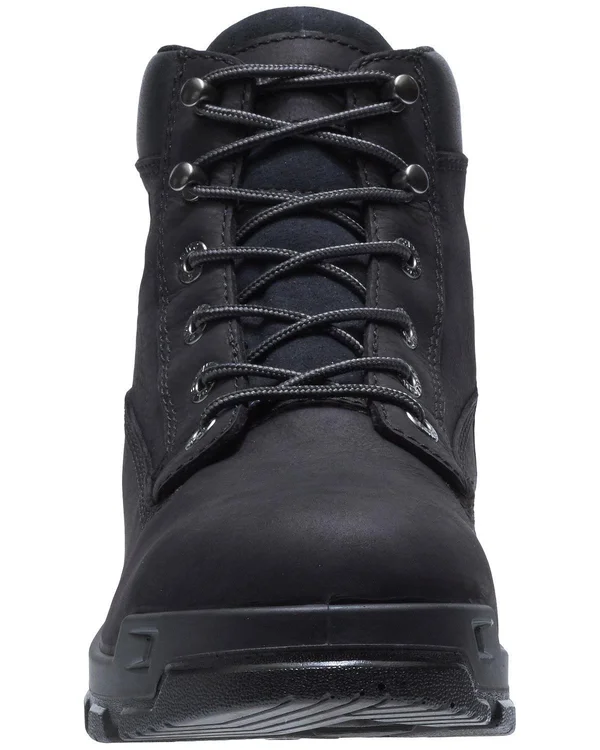 Men's Wolverine Chainhand Waterproof Steel Toe Work Boot - Size: 7, Black