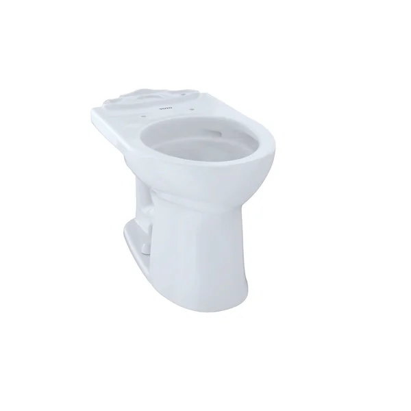 Toto Drake II Universal Height Round Toilet Bowl with CeFiONtect - Cotton White - C453CUFG#01