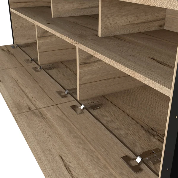 RST Brands Emery Brown TV Stand - SL-MCON-9-K