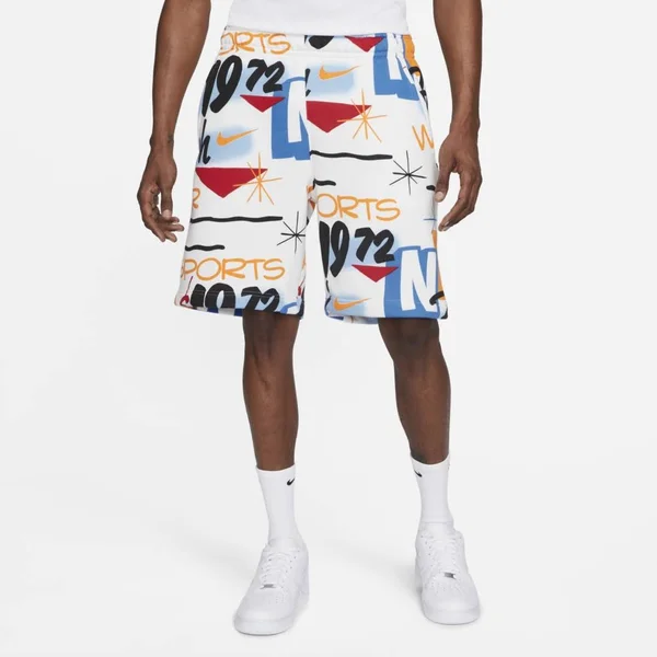 Nike Sportswear Club Fleece Men's Shorts in White - Size: Small, DJ5288-121